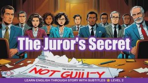 The Juror's Secret  Suspenseful English Story with Subtitles  Learn English with Audiobooks