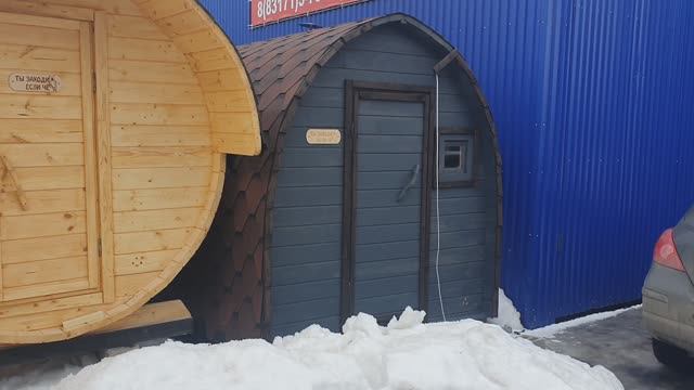 Баня "Викинг" 4 метра с торцевым входом купить в Нижнем Новгороде. смотреть онлайн