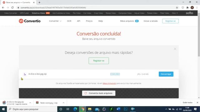 Conversão de arquivos sem instalar programa смотреть онлайн