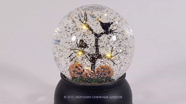 Стеклянный шар с подсветкой Хэллоуин смотреть онлайн