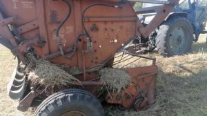 обзор  пресс подборщика ПРП 1.6