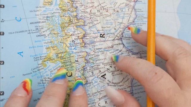 ASMR ~ Aysén, Chile History & Geography ~ Soft Spoken Map Tracing Google Earth смотреть онлайн
