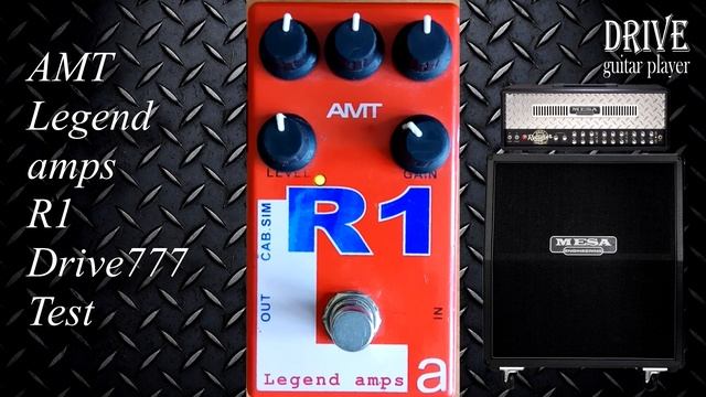 AMT Legend amps R1 DRIVE777 Test смотреть онлайн