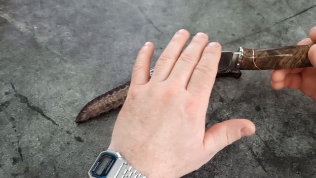 Нож грибник х12мф