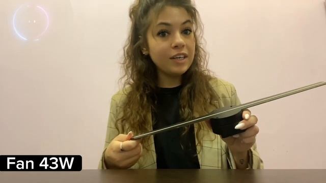 Видео обзор на голографический вентилятор 43W