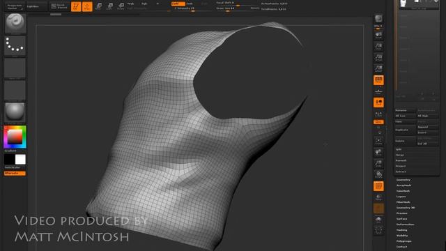 Zbrush Tutorial - Displacement Mapping смотреть онлайн