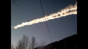 Падение метеорита в Челябинске - видео нарезка