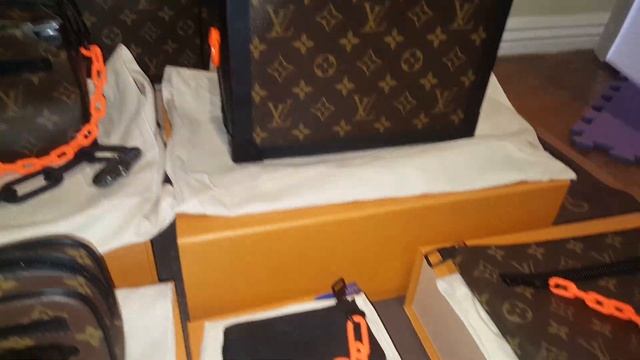 Louis Vuitton x Virgil Abloh SS19 Leather goods #louisvuitton смотреть онлайн