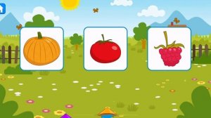 Синий трактор Фрукты и овощи