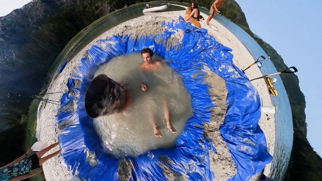 Building A Pretty Good Beach Hot Tub, Attempting Highlining & Catching Halibut!