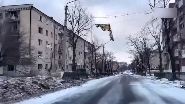 Бахмут Артёмовск 8.02.2023 Центр, ЖД, Администрация и многое другое смотреть онлайн