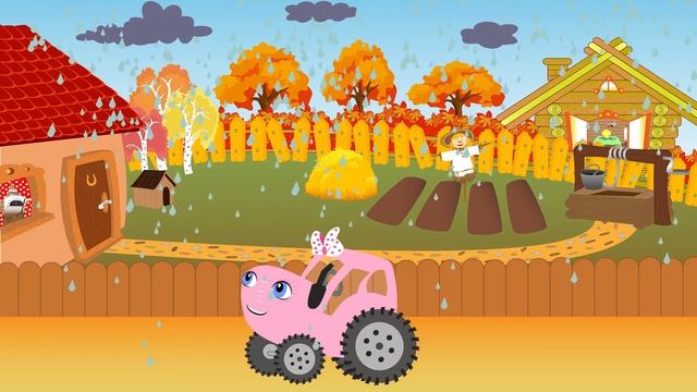 🚜 ТракТЫРишка песенки – Осень + Трактор может | Весёлые песенки для детей смотреть онлайн