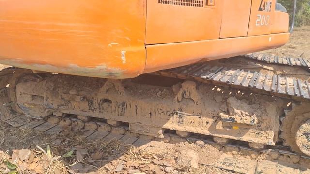 รีวิวรถขุดยอดนิยม HITACHI ZX200-1 ยังไม่มีเนื้อคู่งานลอกนาบางๆจัดเต็มกล่อง Excavator And Truck