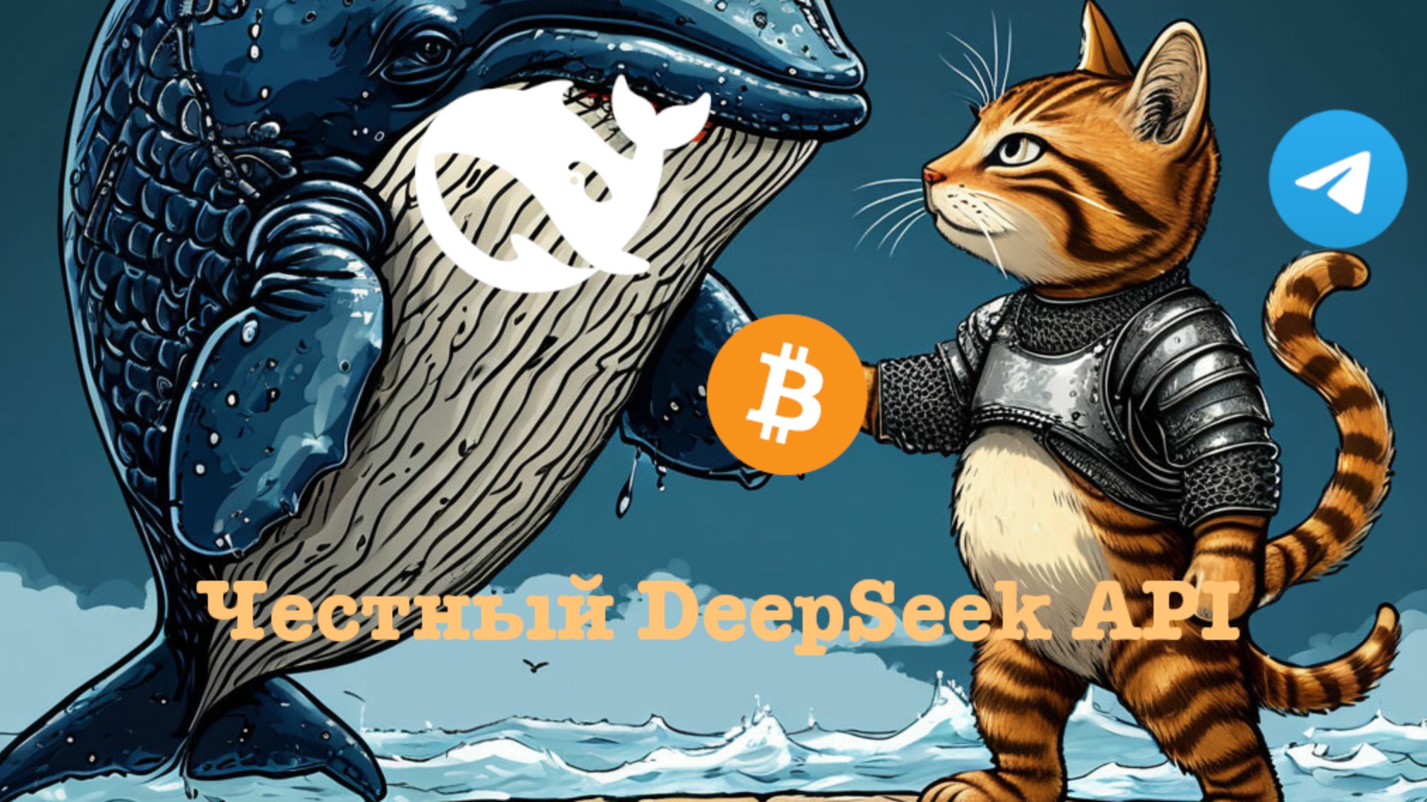 Настоящий DeepSeek API + TelegramBOT + Python. Используем платный API смотреть онлайн