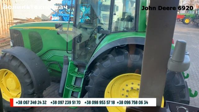John Deere 6920 150л.с. смотреть онлайн