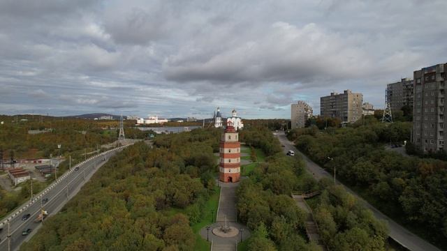 Мурманск. Мемориал "Морякам погибшим в мирное время". смотреть онлайн