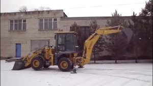 Экскаватор погрузчик SDLG LGB680