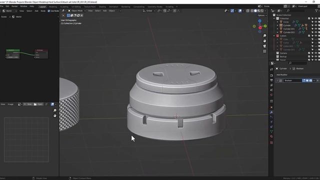 Blender how to model kitbash | From cylinder to THIS смотреть онлайн