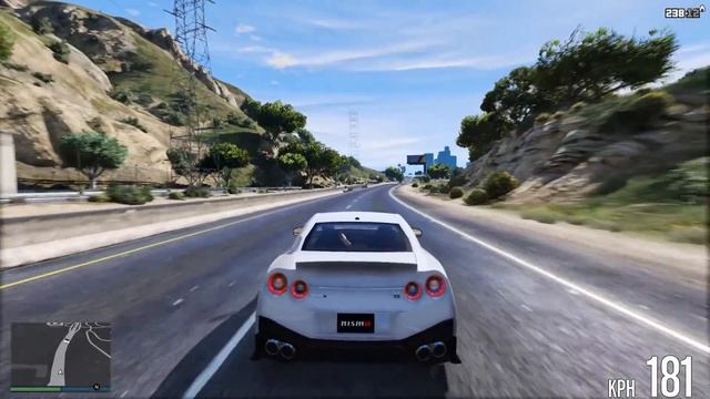 GTA V :  QUAL É MELHOR ? - NISSAN GTR VS PORSCHE PANAMERA !! #50