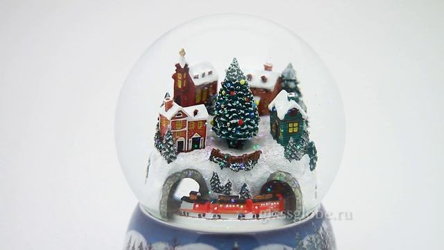 Снежный шар "Рождественская деревушка" смотреть онлайн