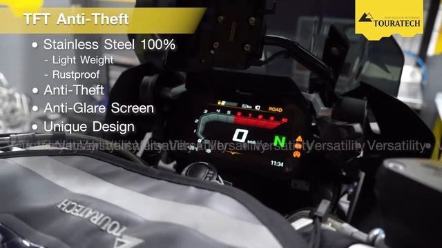 ทำไมคุณถึงต้องติด...ชุดป้องกันการขโมยหน้าจอTFT anti-theft ของ Touratech смотреть онлайн