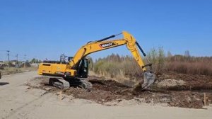 Габаритный экскаватор Sany SY225NLC