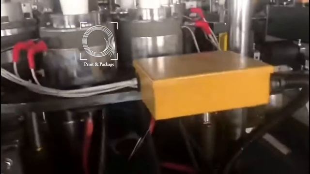 Машина для производства бумажных стаканов OC12 смотреть онлайн