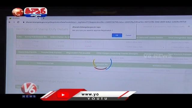 Dharani Portal Registrations Easy For Old Age People By Using APP | V6 Teenmaar смотреть онлайн