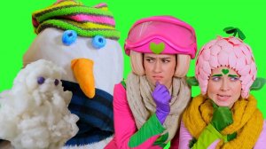 СНЕГОВИК В ОПАСНОСТИ! — Песенки Фортуны — Умный снег, на помощь!