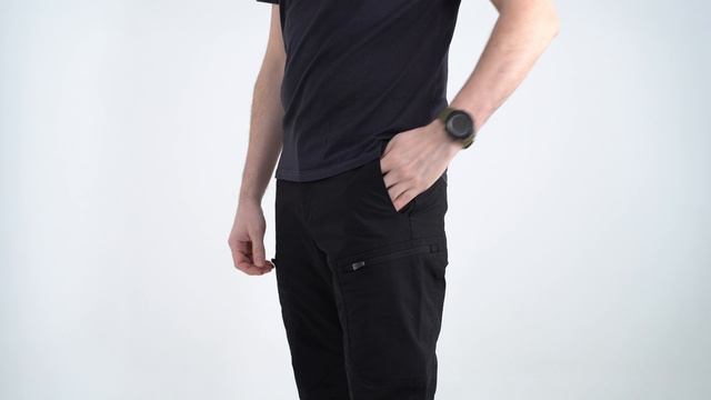 Брюки Vintage Industries Kenny technical черный смотреть онлайн