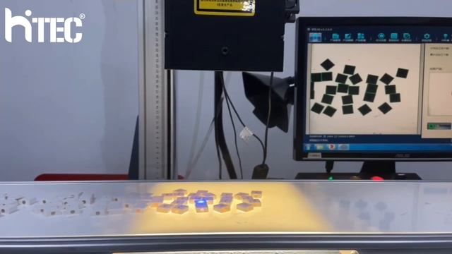 CCD Camera Auto Positioning Laser Marking Machine For Metal Plastic