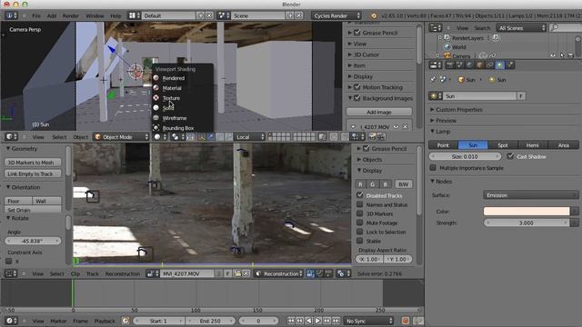Robotty. Track and Comp with Blender. смотреть онлайн