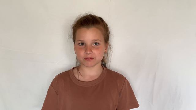Вера Бирюкова, 9 лет, Видеовизитка, 13.07.2020 смотреть онлайн