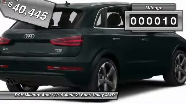 2015 AUDI Q3 Maplewood, NJ MD51028 смотреть онлайн