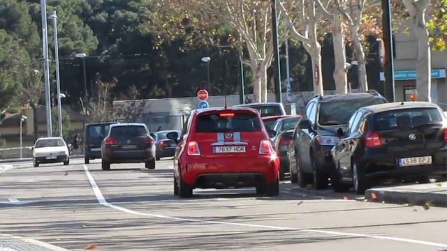 Abarth 695 Tributo Ferrari смотреть онлайн