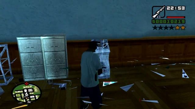 GTA San Andreas Mission 35 Made in Heaven: Small Town Bank (PC) смотреть онлайн