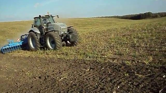 Lamborghini R8 + Lemken Rubin 9/600 (6 метров). смотреть онлайн