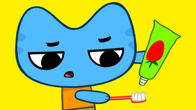 Чистим зубки и Чистим зубки 2 - Котики, вперед! Песенки для детей смотреть онлайн