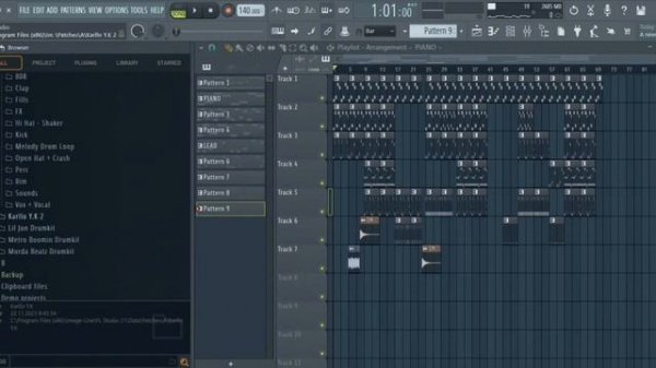 How to make trap type beat in FL Studio 21 | Как сделать Трэп бит в Фл студио 21 | С НУЛЯ ❗