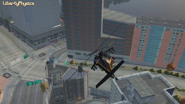 GTA 4 Ragdolls Helicopter Bailouts (Euphoria physics, funny moments) смотреть онлайн