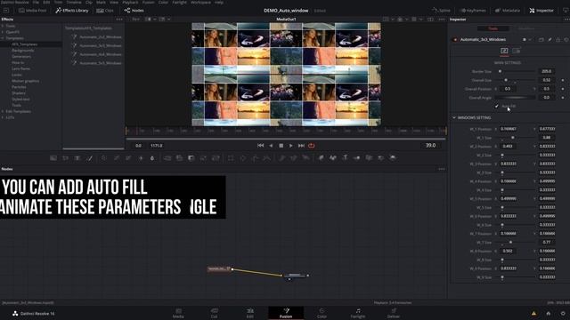 AFX Automatic Windows Placement for DaVinci Resolve - tutorial смотреть онлайн