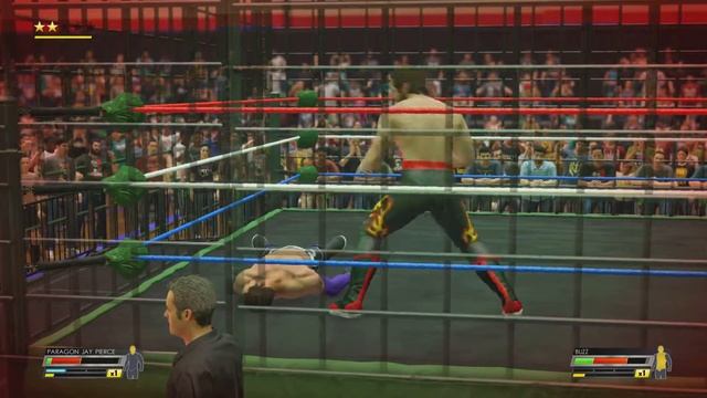WWE 2K22, BCW scrap trap tournament match 4 Paragon Jay Pierce vs Buzz смотреть онлайн