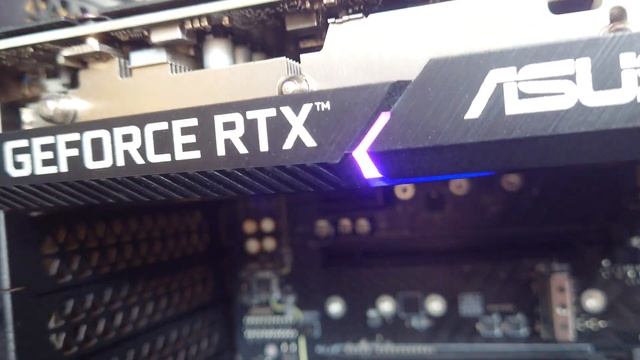 ASUS DUAL-RTX3060TI-8G-MINI-V2 Cooler Failure SN:// M8yvnc00u848myk