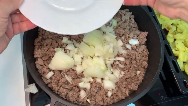 This Is The Easiest And Most Delicious Recipe For Baked Potatoes With Minced Meat In The Oven