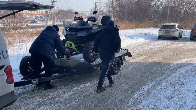 Выдача квадроцикла Segway SNARLER AT6 LX в X-MOTORS г. Красноярск! смотреть онлайн
