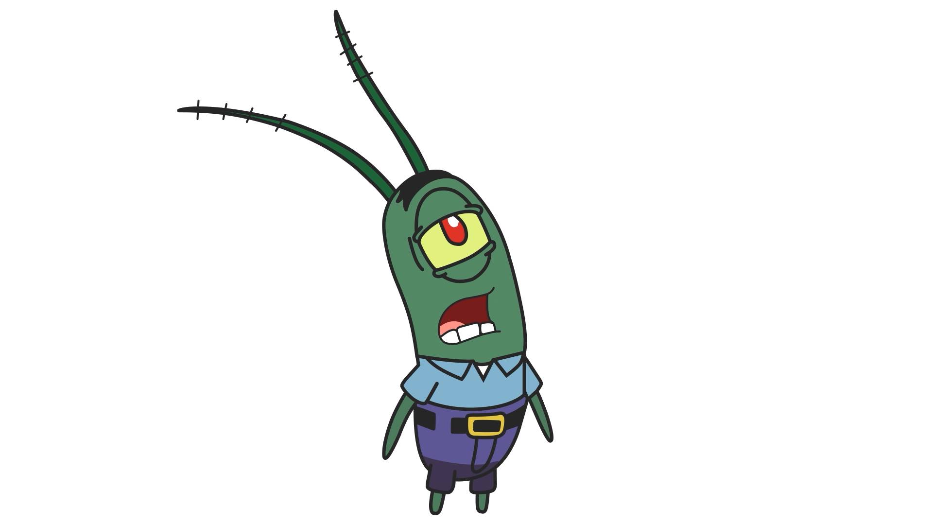 Как Нарисовать Планктона смотреть онлайн