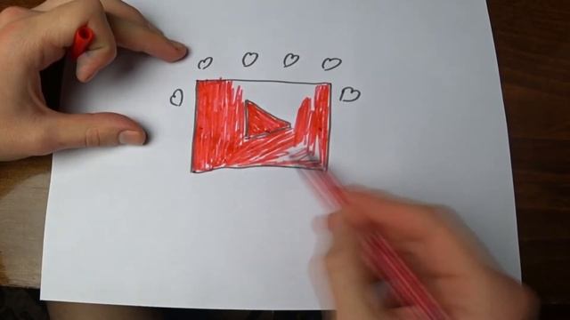 Draw A Picture You Tube For Kids / Рисуем картинки YouTube для детей
