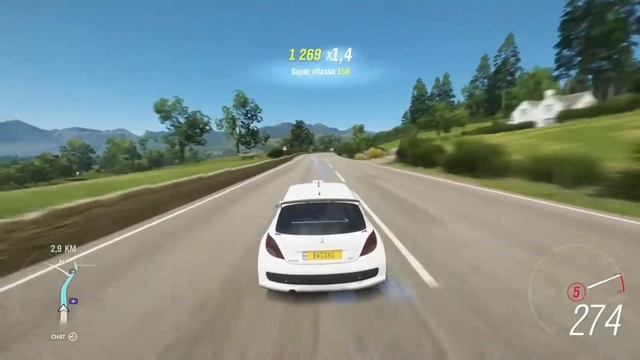 Test de la Peugeot 207 en mode Taxi ( Fh4 ) смотреть онлайн