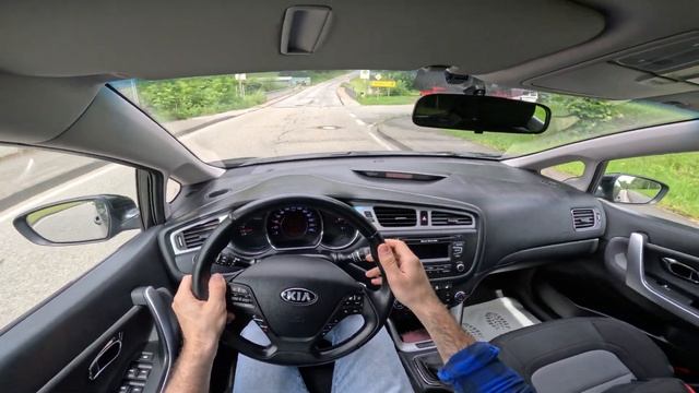 2015 Kia Ceed [1.4 - 99 HP] POV Test Drive