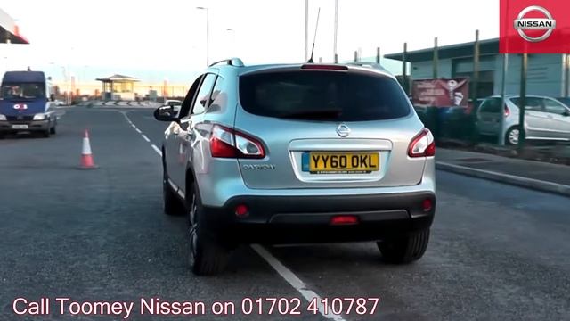 2011 Nissan Qashqai N-Tec 1.6l Blade Silver YY60OKL for sale at Toomey Nissan Southend смотреть онлайн